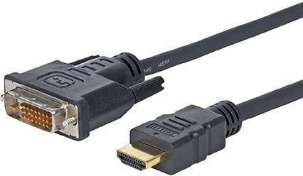 HDMI-DVI kétirányú kábel