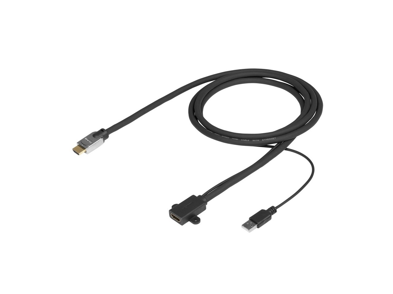 Rögzíthető HDMI aljzat optikai kábelekhez. Aktív HDMI hosszabbító kábel