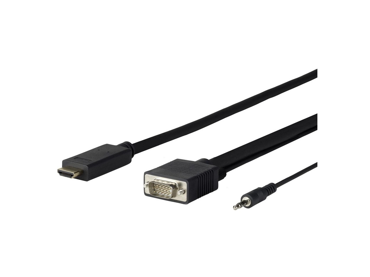 HDMI -VGA+Audió kábel